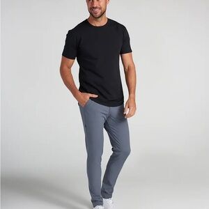Bylt Basics Kinetic 2.0 Pant Sz 34  Heathered Gray Modern Tapered Slim
Stretch